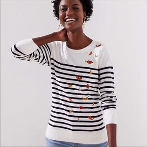 Ann Taylor Loft Fall Leaf Sweater